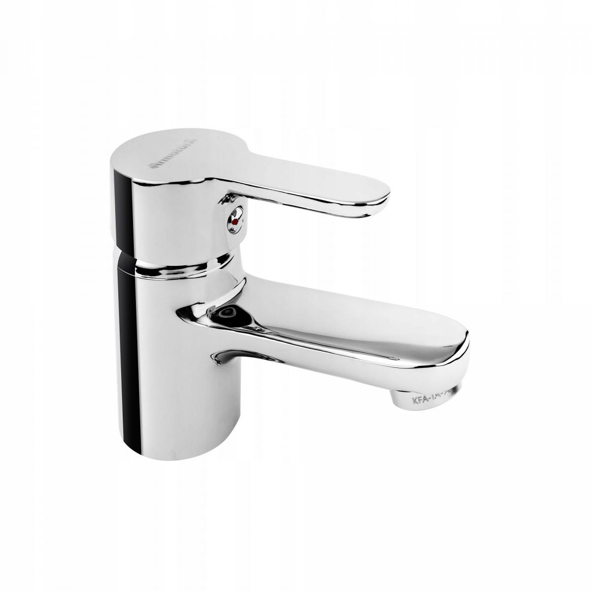 Bateria umywalkowa stojąca ARMATURA KRAKÓW GRANAT 1-otw. mosiądz chrom