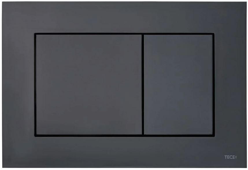 Przycisk spłukujący TECE now do WC tworzywo sztuczne czarny mat