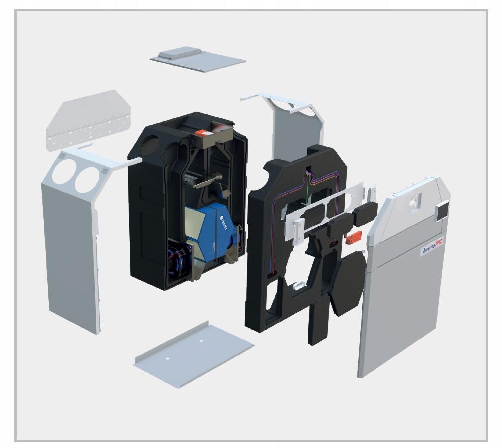 AWENTA Rekuperator Centrala wentylacyjna AUROS 405 lewa