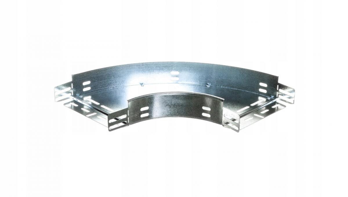 BAKS Kolanko 90° KKPJ200H60, grubość blachy 1,0mm