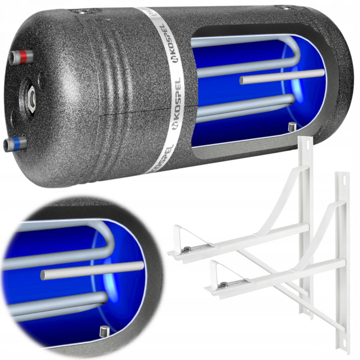 Wymiennik poziomy 107 KOSPEL WW-100 Termo Hit z wężownicą