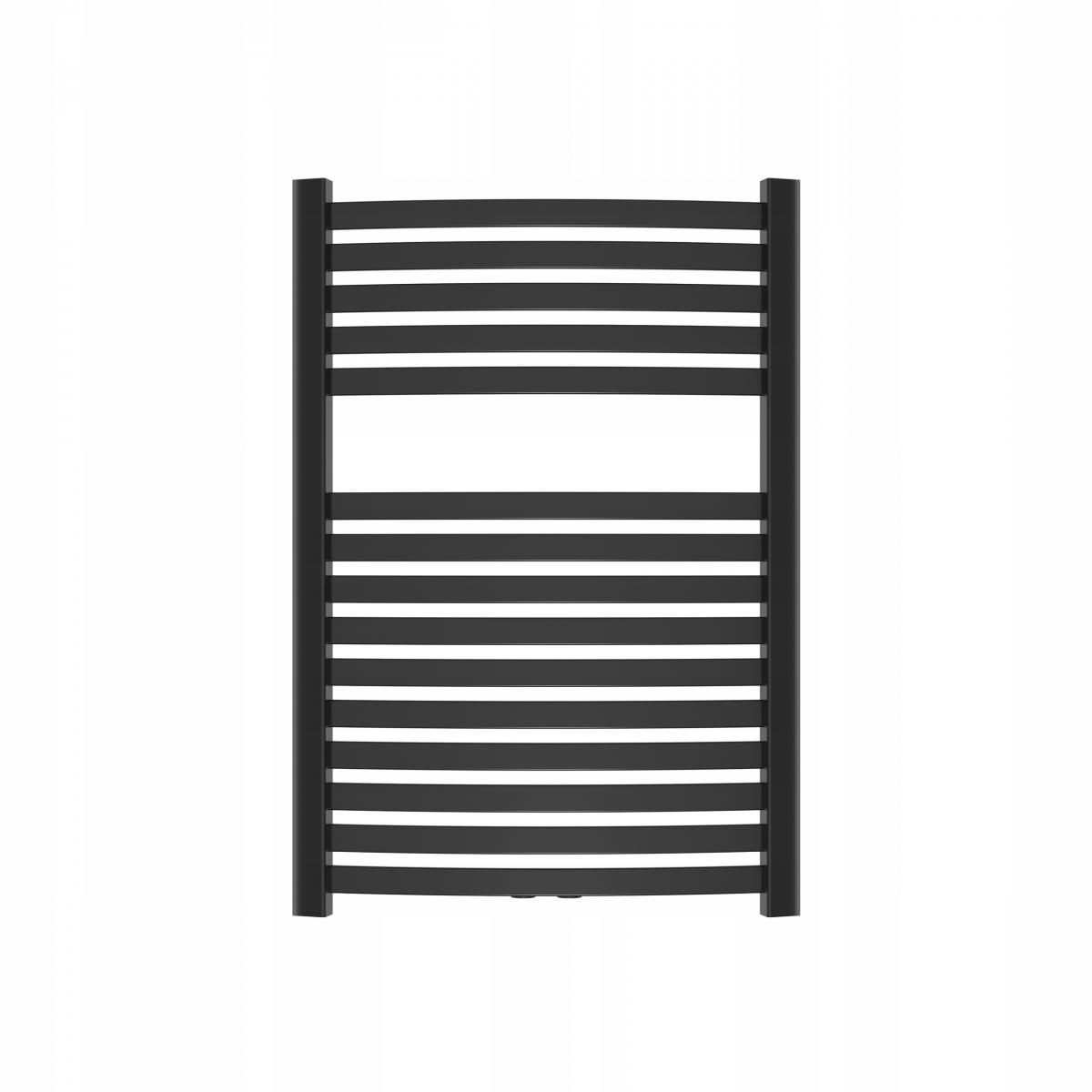 INVENA GRZEJNIK ŁAZ. 540X800 + KPL. OSIOWY + MASKOWNICA POJ. - CZARNY