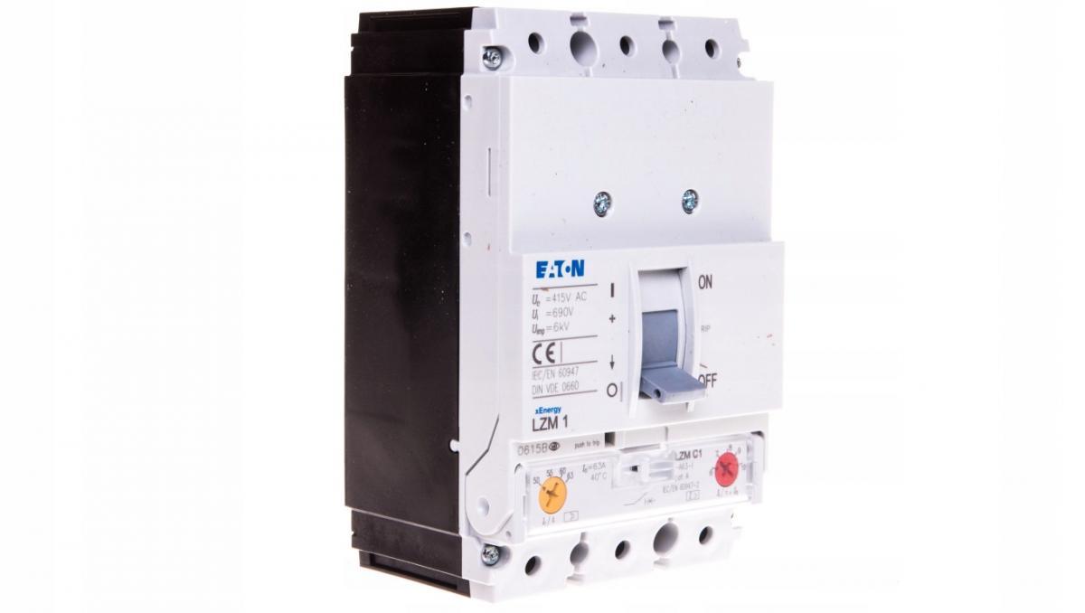 EATON Wyłącznik mocy LZM1, 3-biegunowy Ir=50-63A LZMC1-A63-I