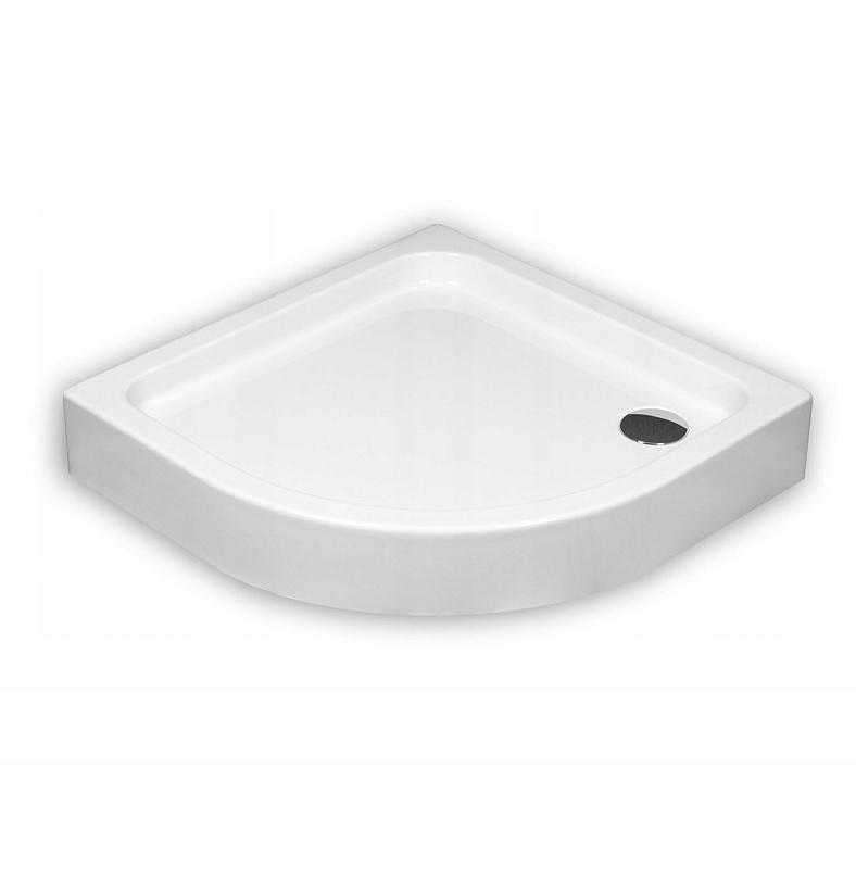 SCHEDPOL Brodzik akryl Grando Plus z podbudową Stabilsound 90x90 półokrągły