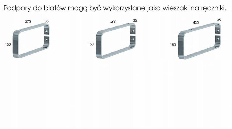 Blat pełny 120x49,4x2,8cm Dąb Classic ELITA