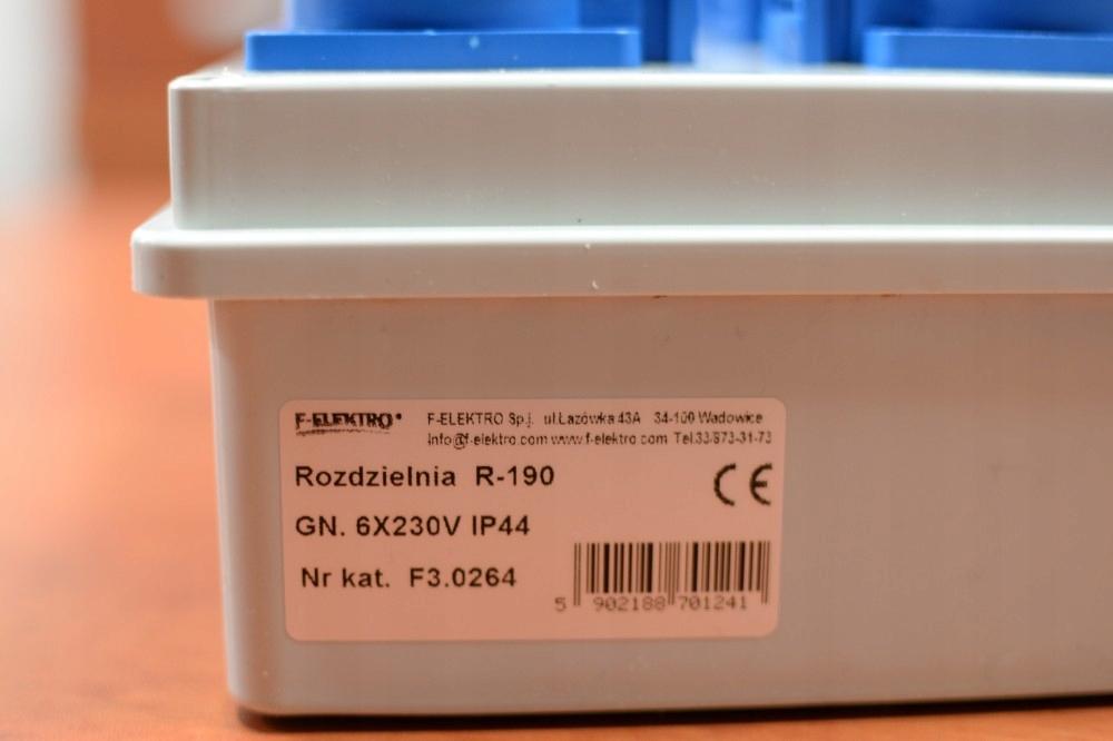 ONNLINE Rozdzielnica R-190 6x250V ONNLINE POWER