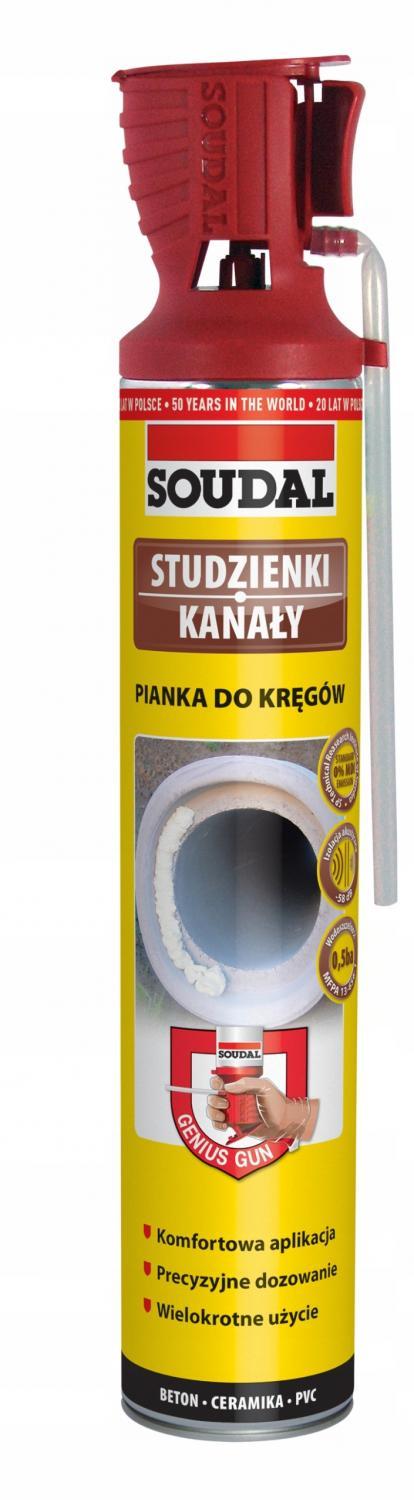 SOUDAL Pianka do kręgów studziennnych 750ml