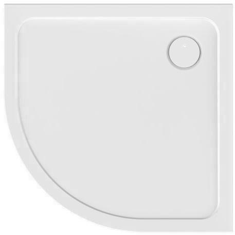 Brodzik akrylowy półokrągły SANPLAST Free Line BP/FREE 90x90x2,5+STB biały