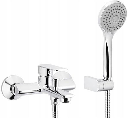 Bateria wannowa ścienna ARMATURA KRAKÓW AMAZONIT 2-otw mosiężna chrom