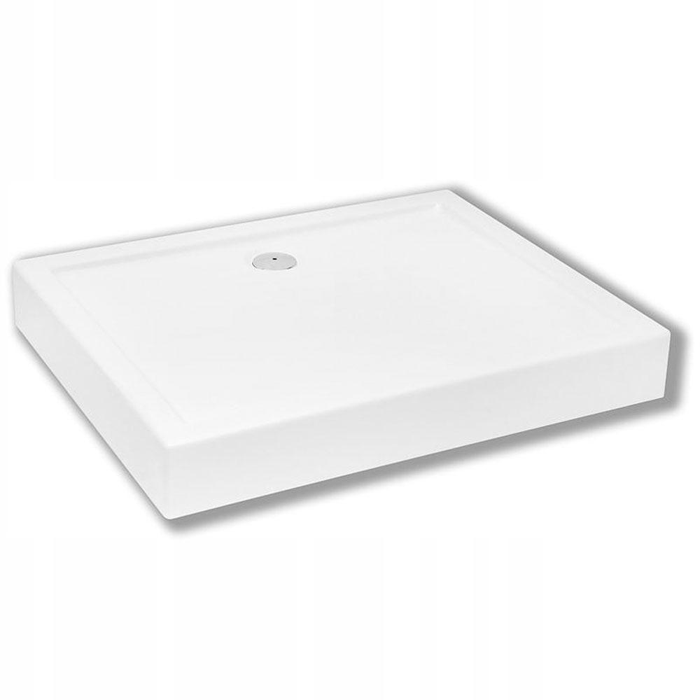 SCHEDPOL Brodzik akrylowy Competia z podbudową Stabilsound Plus 80x120