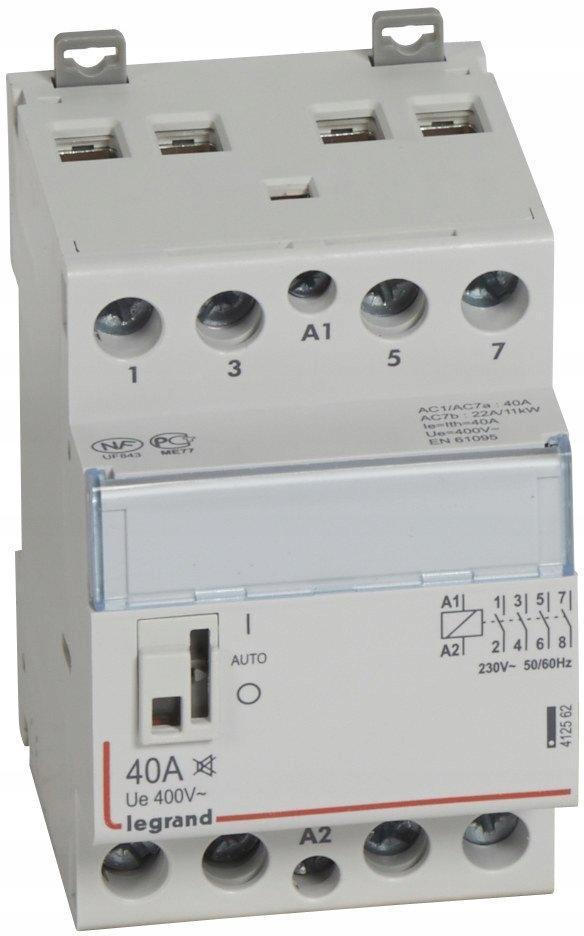 LEGRAND Stycznik modułowy SM 340 40A 230V 4NO cichy