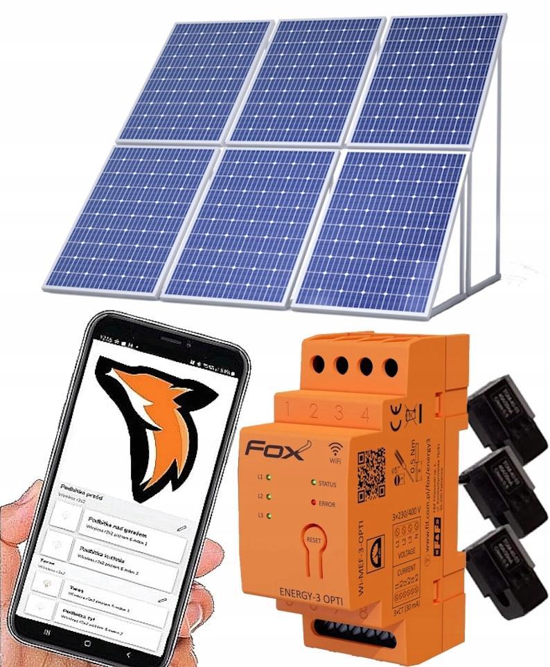 Monitor energii elektrycznej z wbudowaną anteną wewnętrzną WI-FI 3F+N WI-ME