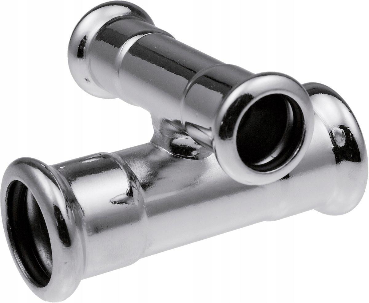 Czwórnik redukcyjny przelotowy Steel - 28/15