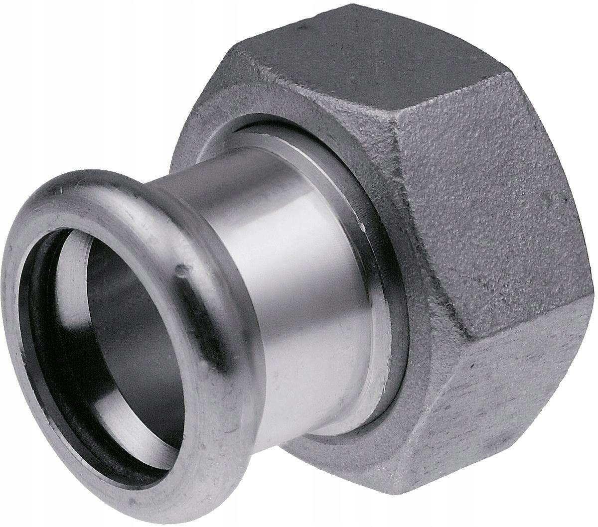 KAN-therm Półśrubunek z płaskim uszczelnieniem GW Inox - 28 G1 1/4