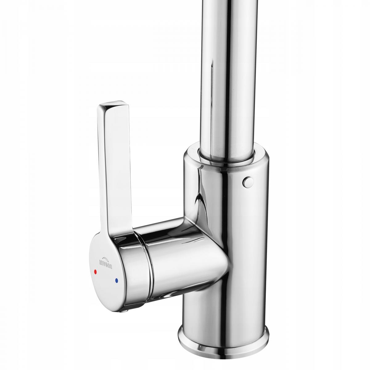 INVENA BATERIA ZLEWOZMYWAKOWA NELIA 4-FUNKCYJNA INVENA TREND, CHROM