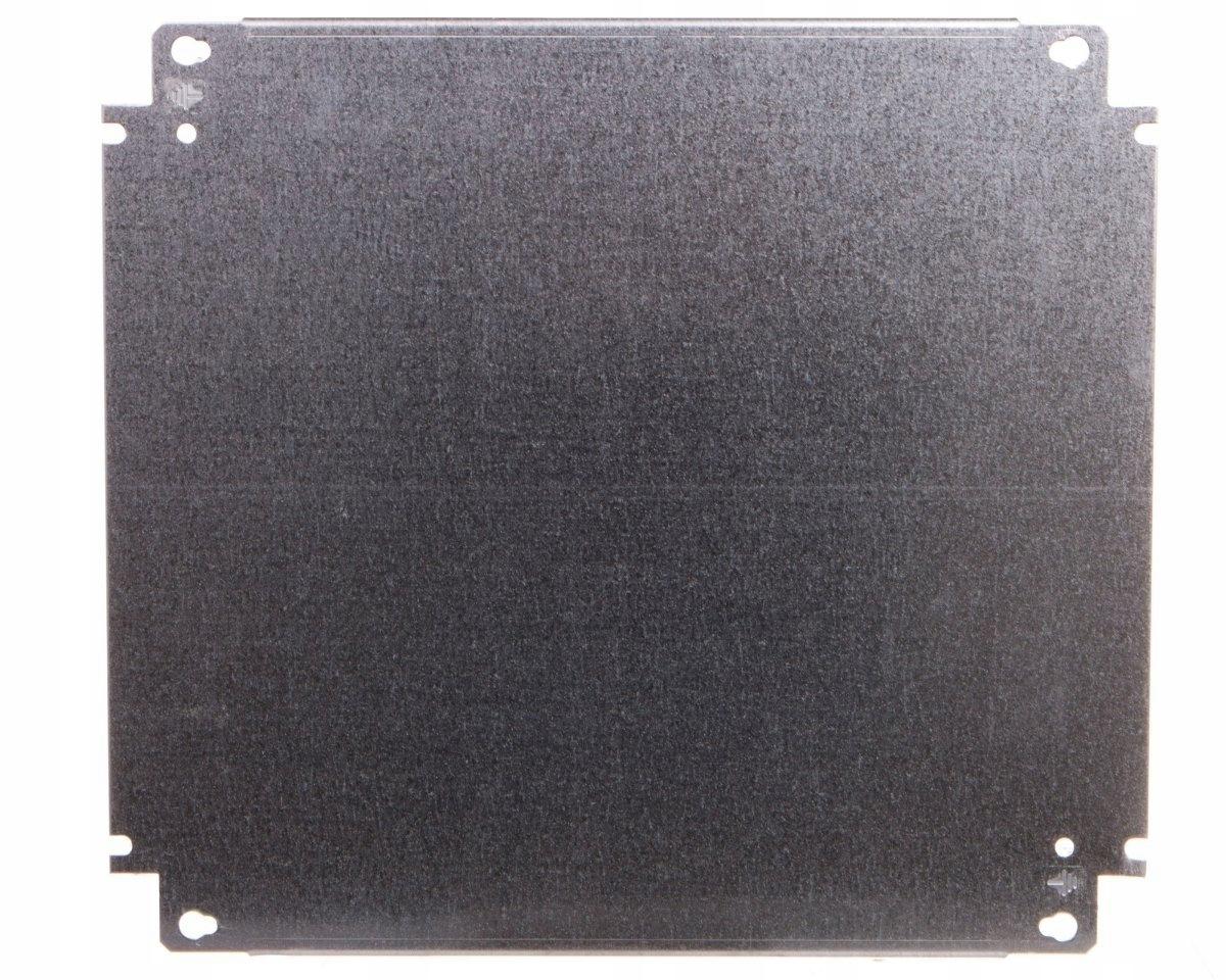 HAGER Płyta montażowa metalowa, 380x380 mm