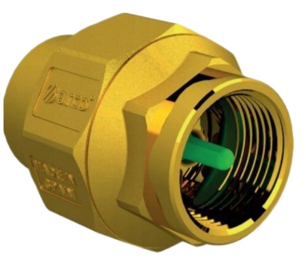 INVENA ZAWÓR ZWROTNY Z MOSIĘŻNYM ELEMENTEM ZAMYKAJĄCYM PROV 2