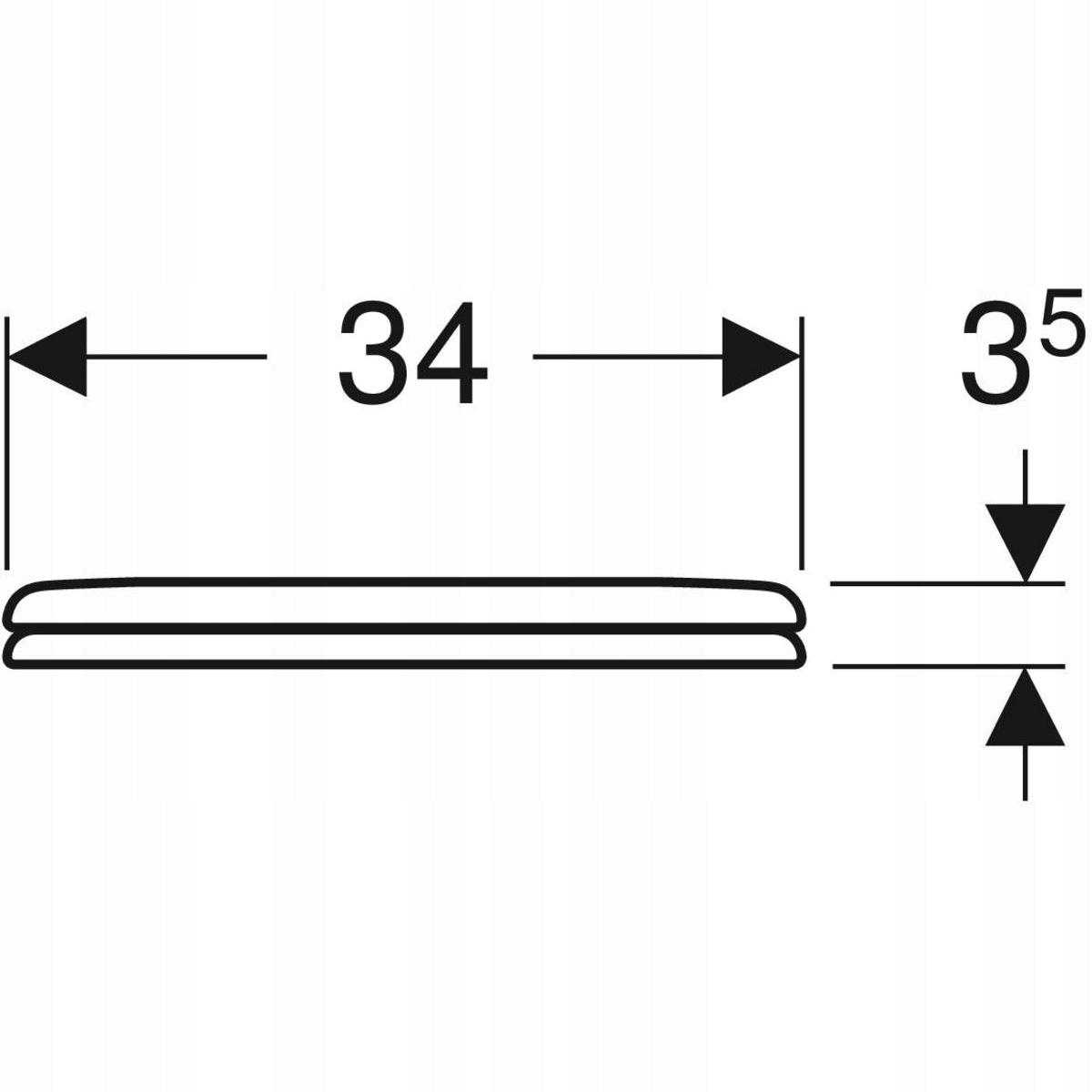 Deska sedesowa Dziecięca GEBERIT Bambini BIAŁA 48h