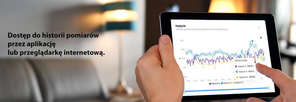 F&F Zestaw: monitor zużycia energii MEF-3-40 FOX z lampką LK-BZ-3