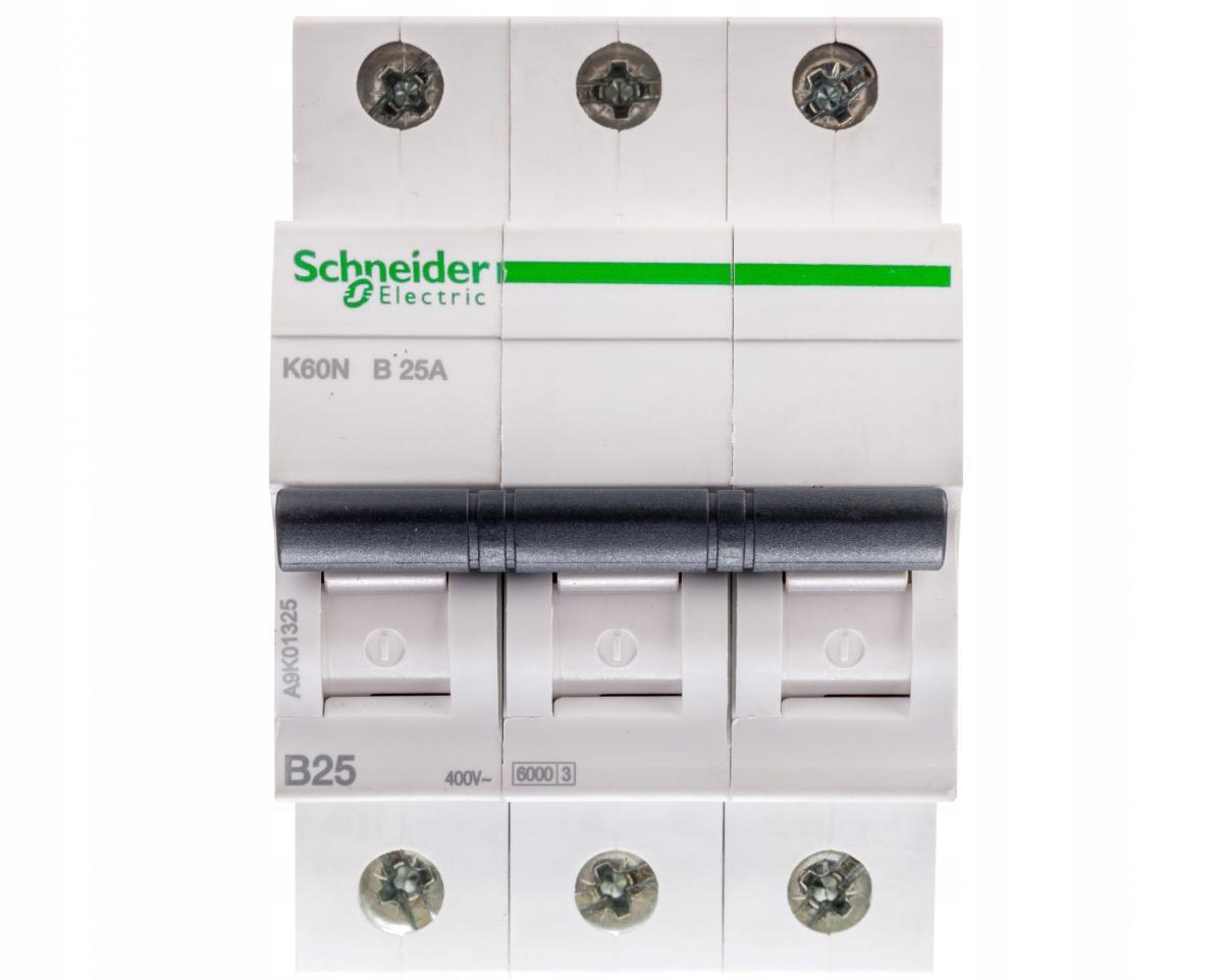 SCHNEIDER ELECTRIC Wyłącznik nadprądowy K60N-B25-3 B 25A 3-biegunowy