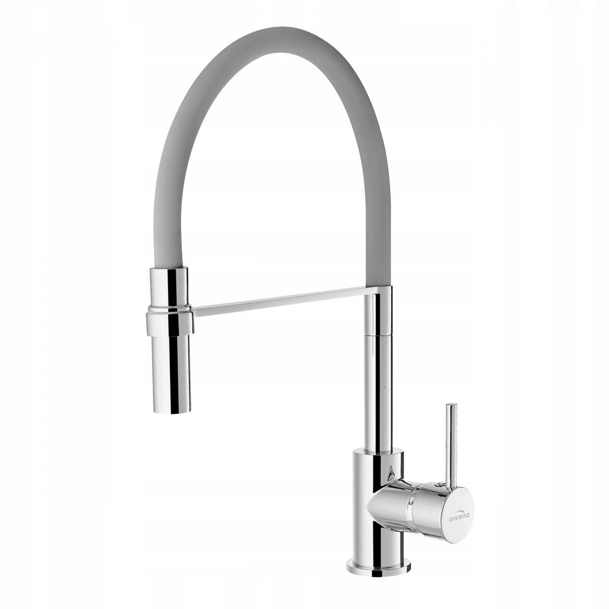 Bateria zlewozmywakowa INVENA KAMELEON SZARA 48h