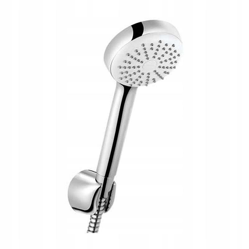 Zestaw wannowo-natryskowy KLUDI LOGO 1S chrom rączka natrysku, wąż LOGOFLEX