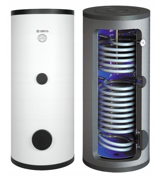 KOSPEL Wymiennik c.w.u. SB-301 stojący z dwoma wężownicami