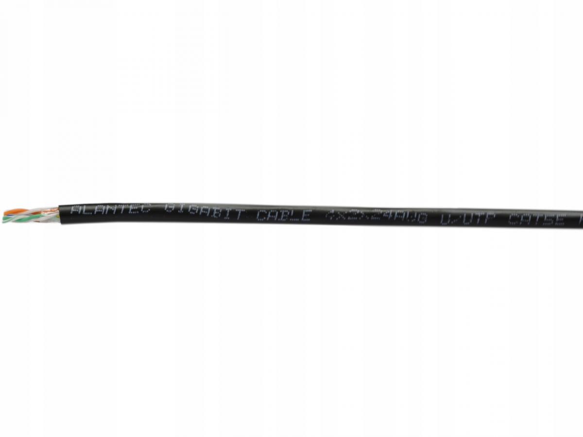 A-LAN Przewód komputerowy ALANTEC UTP kabel 4PR kat.5e OUTDOOR SUCHY