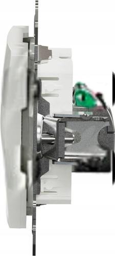 SCHNEIDER ELECTRIC Gniazdo komputerowe RJ45 kat.5e STP, biały SEDNA DESIGN
