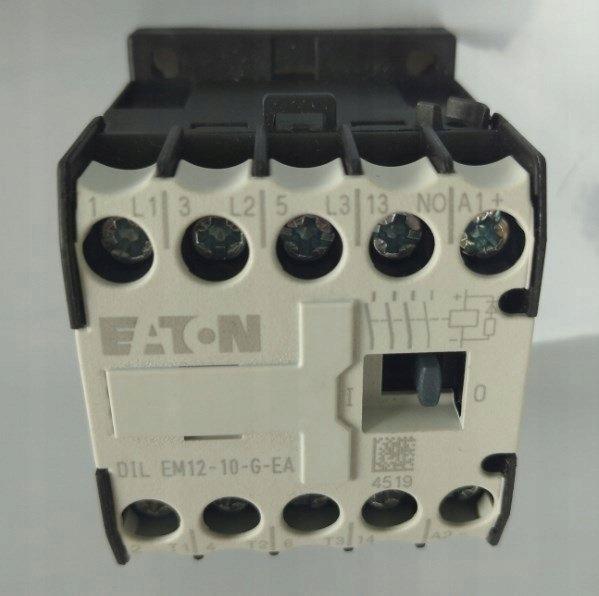 Stycznik miniaturowy, 5, 5kW/400V, sterowanie 24VDC DILEM12-10-G-EA(24VDC)