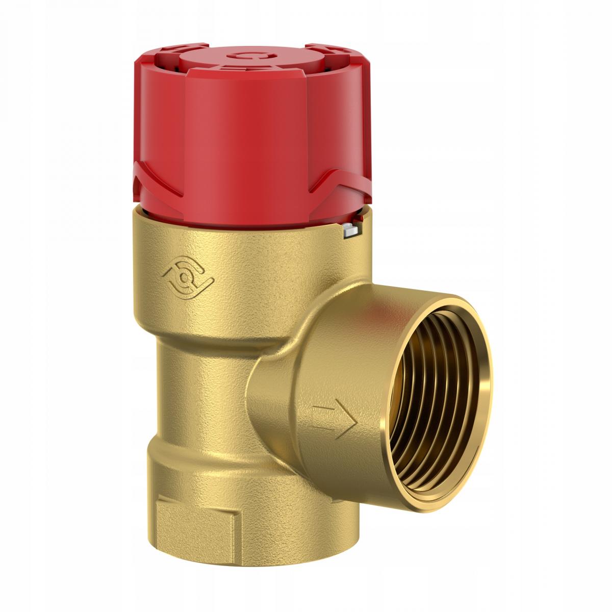 FLAMCO MEIBES Zawór bezpieczeństwa do C.O. FLOPRESS A, przyłącze GW 1/2