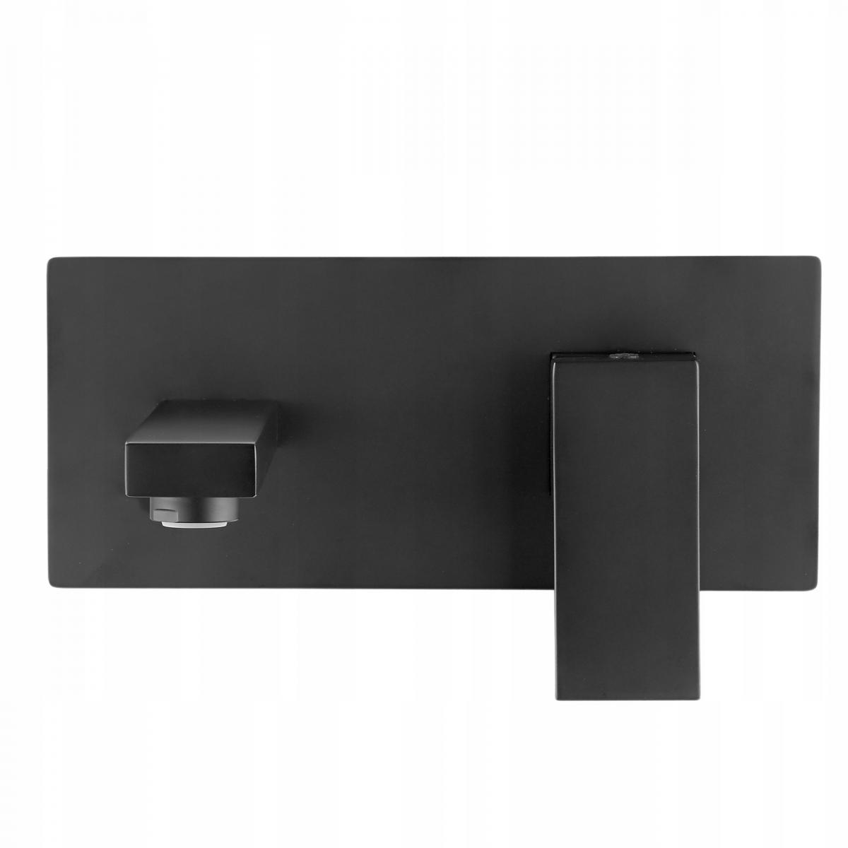 INVENA BATERIA UMYWALKOWA PODTYNKOWA PAROS INVENA TREND, CZARNA