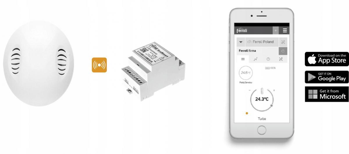Kocioł C.O PELLET FERROLI BIOPELLET 24kW PRO 48h