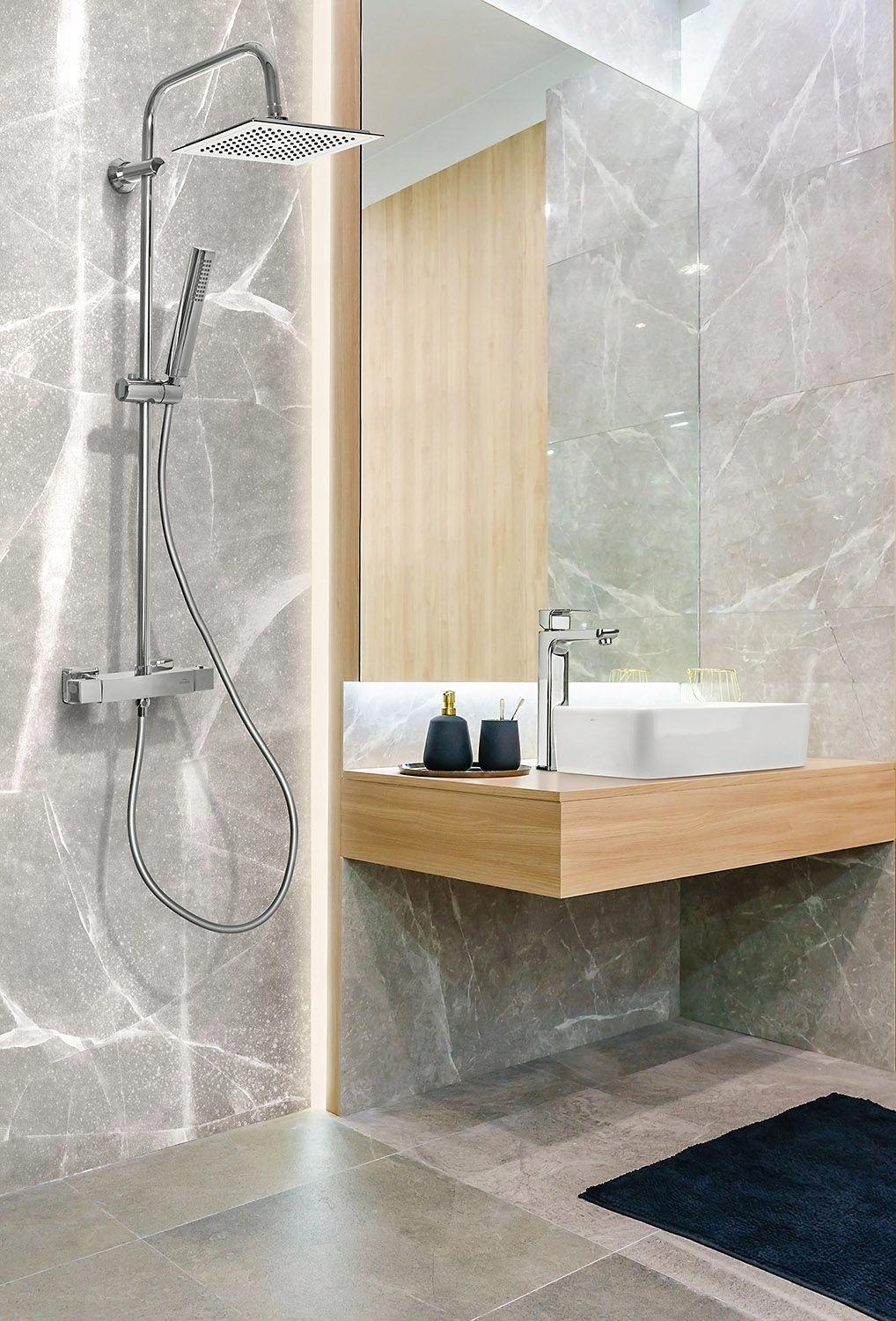 INVENA UMYWALKA NABLATOWA PAROS INVENA TREND 48,5 CM PROSTOKĄTNA