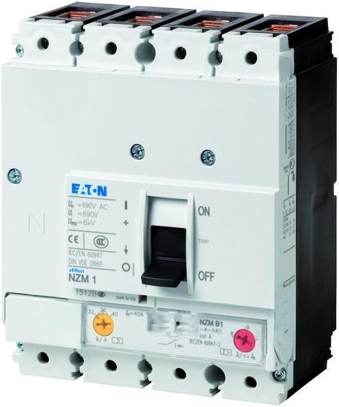 EATON Wyłącznik mocy 4-biegunowy 100A NZMN1-4-A100