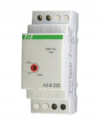 F&F Automat schodowy AS-B220 Un=230V, I=16A , 2 moduły