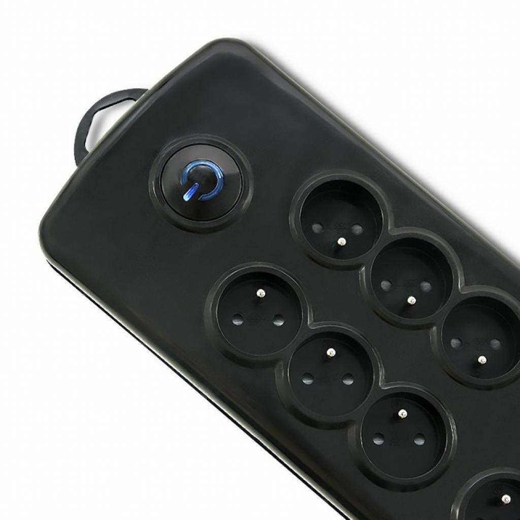 QOLTEC Listwa antyprzepięciowa Quick Switch 8 gniazd 2.5m