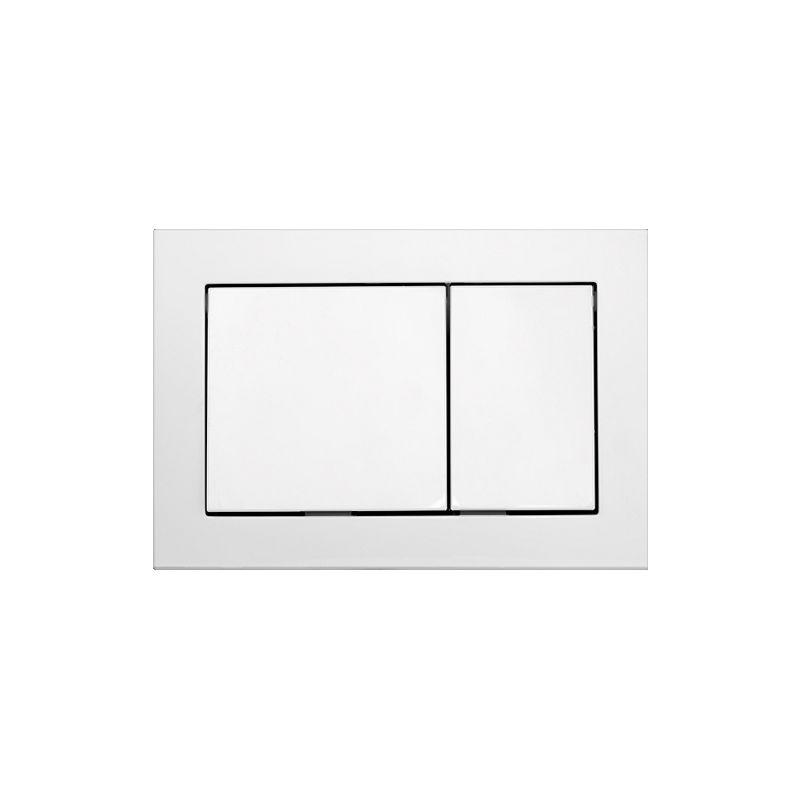 Przycisk spłukujący TECE base podwójny do WC z tworz sztucz biały