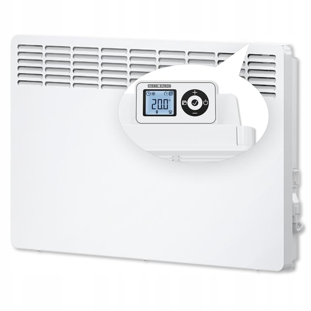 Grzejnik konwektorowy elektryczny CWM 1500 P 1.5 kW 450x582x100 biały