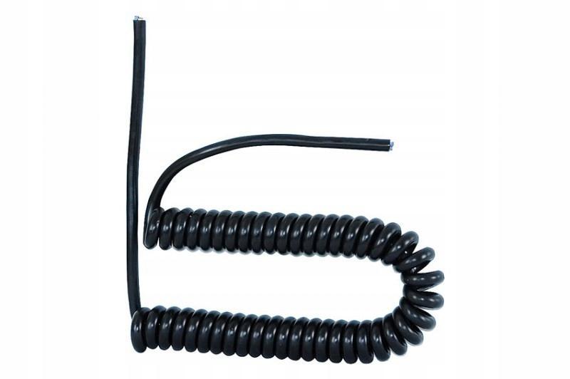 F-ELEKTRO Przewód spiralny 05VVH8-F 3x1mm2 - 3m - czarny