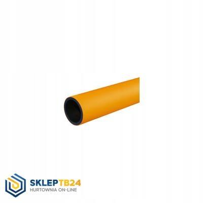 Rura Tytan typ 2/2 gazowa PE100-RC 75X6.8mm, zwój 100m, SDR11, kolor pomara