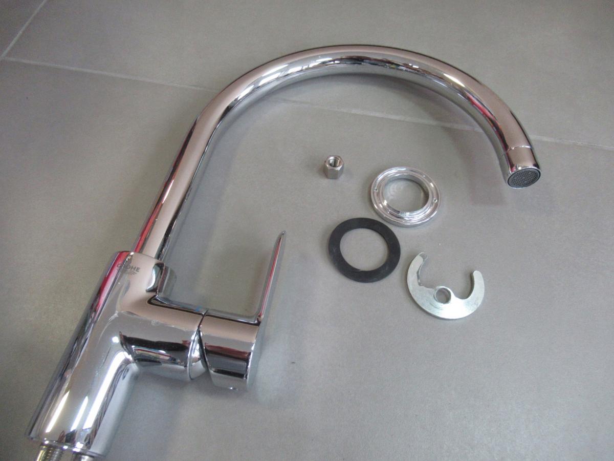 GROHE Bateria zlewozmywakowa kuchenna BauEdge, chrom