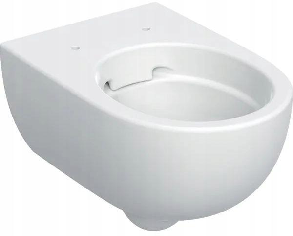 Miska wisząca WC Selnova, lejowa, B36 cm, H33 cm, T53 cm, ukryte mocowania,