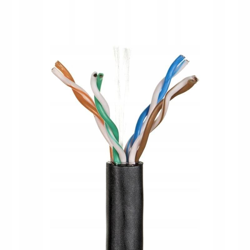 A-LAN Przewód komputerowy ALANTEC UTP kabel 4PR kat.5e OUTDOOR SUCHY