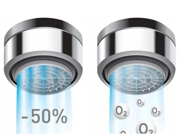 INVENA BATERIA ZLEWOZ JOGA PLUS Z RUCHOMĄ WYLEWKĄ, KOLOR BIAŁA