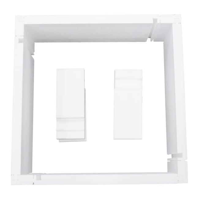 Nośnik do brodzików stalowych kwadrat 90x90x28 głębokość max16 cm 2.004