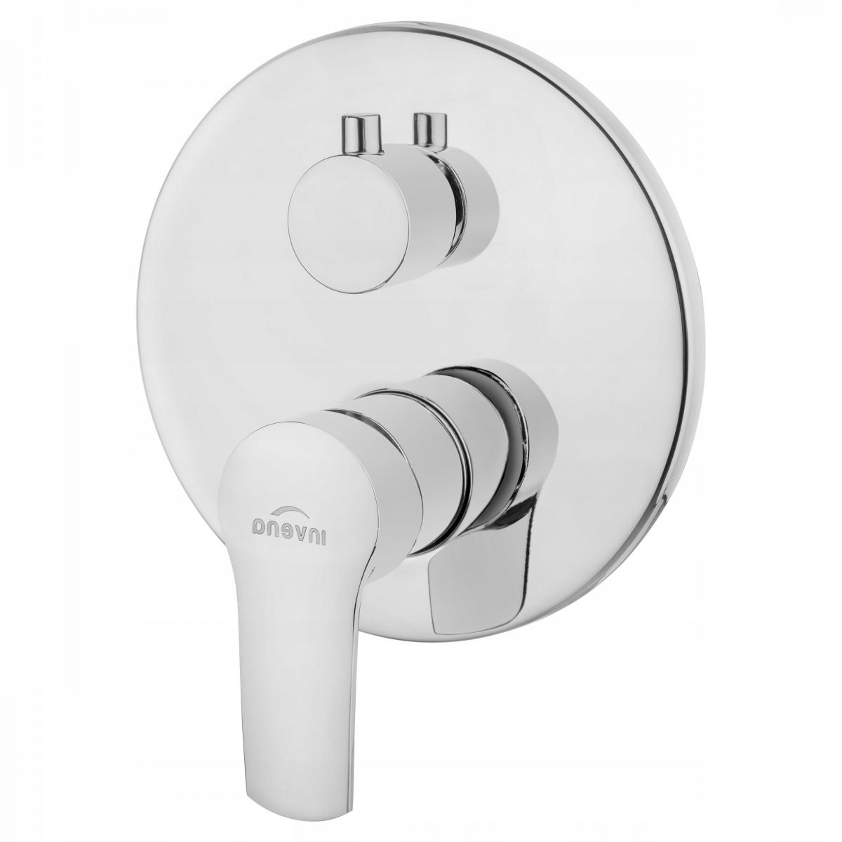 Bateria natryskowa INVENA podtynkowa VERSO 2-funkcyjna