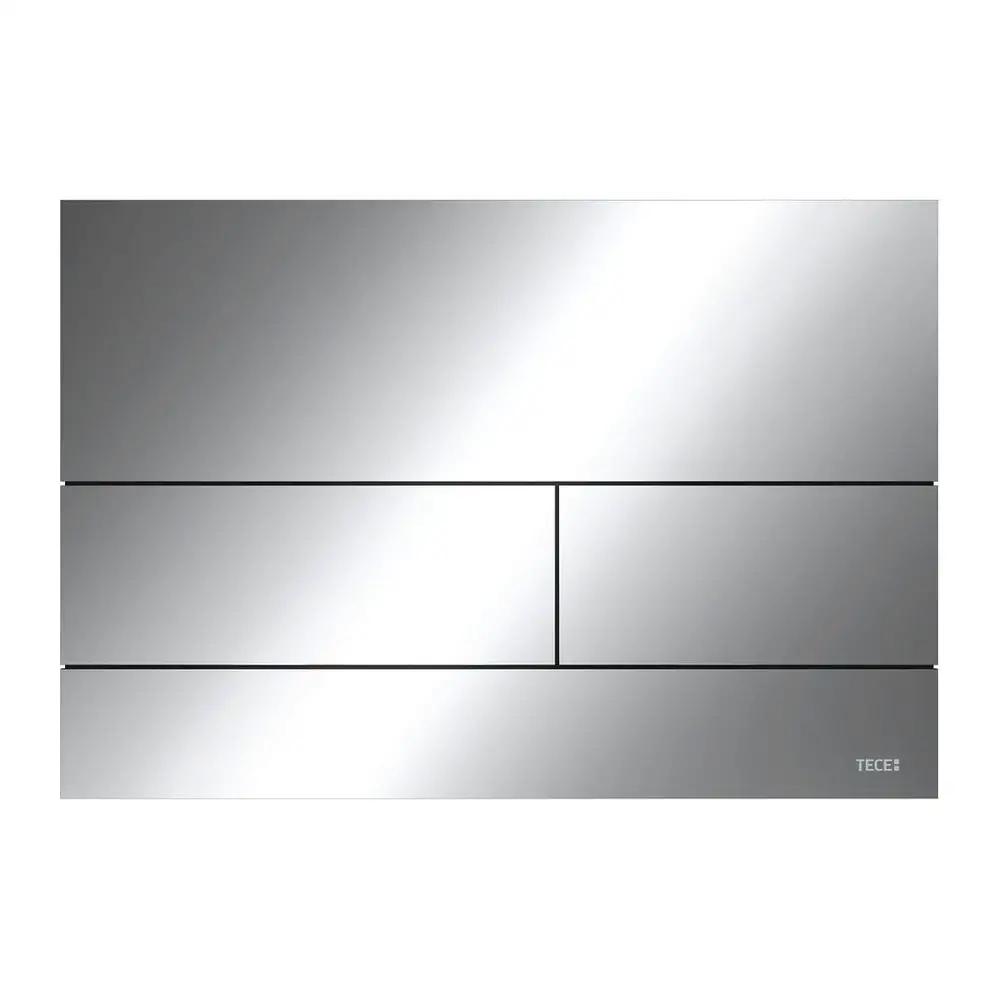 Przycisk spłukujący TECE square II podwójny do WC z metalu chrom połysk