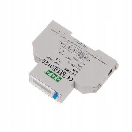 Licznik energii elektrycznej - jednofazowy, RS-485, LCD, 100A, rejestracja