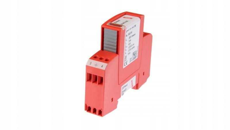 DEHN Ogranicznik przepięć DEHNrail M 2P 255, 2-biegunowy do sieci 230 V AC
